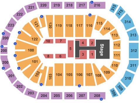 The Arena At Gwinnett Center Tickets In Duluth Georgia Seating Charts
