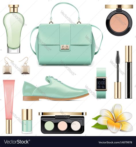 Fashion Accessories Set 5 Royalty Free Vector Image