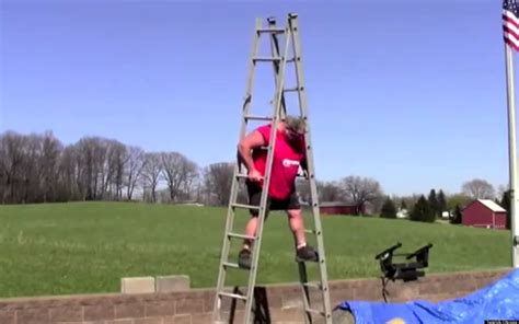 People Falling Off Ladders The Ultimate Fail Compilation Video