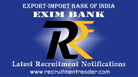 EXIM Bank Recruitment Notification 2021 - Specialist Officers (SO ...