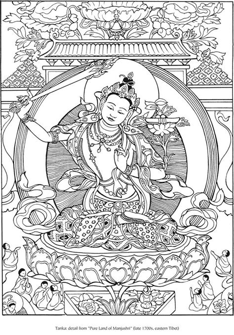 Free Printable Buddhism Coloring Pages For Adults Pdf