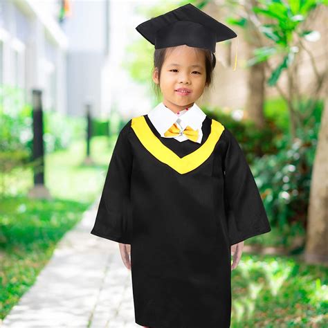 Amosfun Unisex Matte Kindergarten Graduation Gown India Ubuy