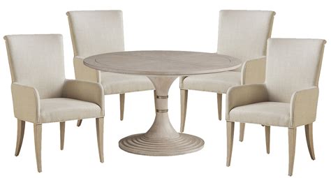 Barclay Butera Malibu Kingsport 5pc Round Dining Set By Dining Rooms