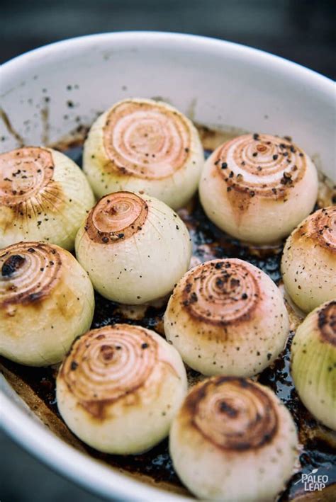 Oven Roasted Onions Recipe Paleo Leap