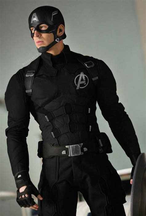 Captain America Concept Suit For His Debut In The Avengers Edit By