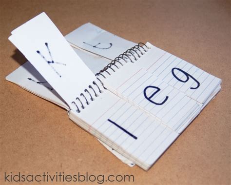 Flip cards are a great tool that allows you to present your audience with a card, or series of cards, that they can flip over by simply clicking or tapping to reveal the content on the other side of the card. From The Heart Up.: DIY Phonic Flip Book- Learn to Read