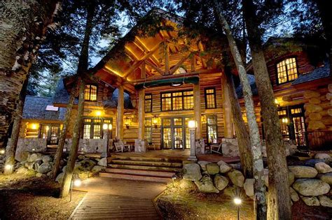 3 Million Log Cabin For Sale In Northern Michigan