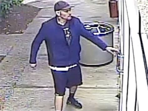 Robbery Suspect Caught On Camera Do You Recognize Him Oregon City