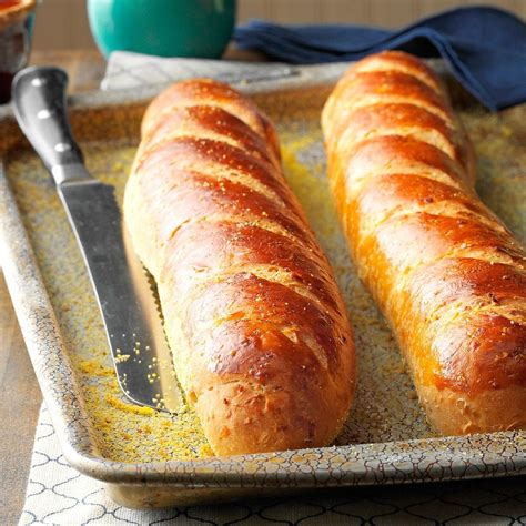 Crusty French Bread Recipe How To Make It Taste Of Home