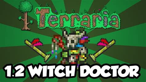 Terraria 12 Console Features Witch Doctor Npc Terraria Console 12 Update Youtube
