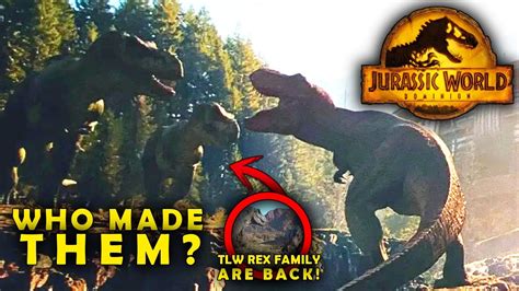 Jurassic World Dominion New Tyrannosaurus Explained Official