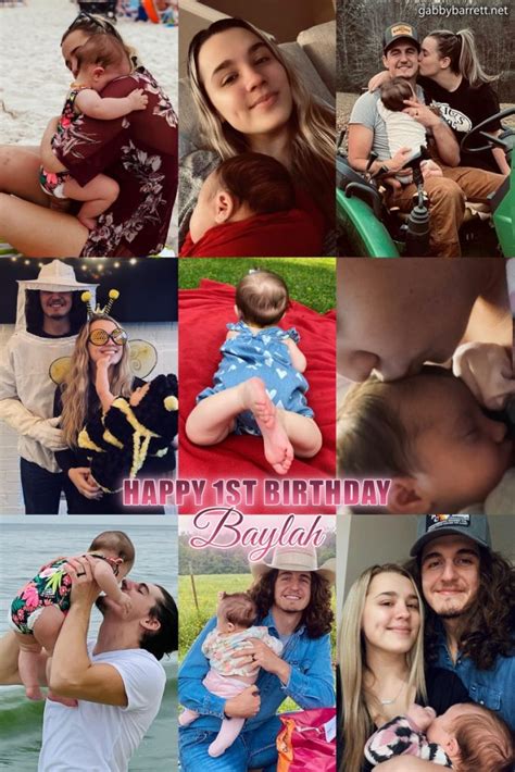 Gabby Barrett And Cade Foehner Wish Daughter Baylah A Happy 1st Birthday