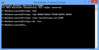 Thank you very much …. how to Activate Windows 8 PRO using "CMD" - Bhangar