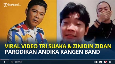 Viral Video Tri Suaka Dan Zinidin Zidan Parodikan Gaya Nyanyi Andika Kangen Band Tuai Hujatan