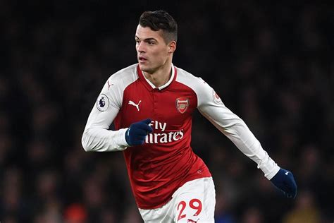 Granit xhaka scouting report table. Change of Arsenal shape puts the focus on Xhaka