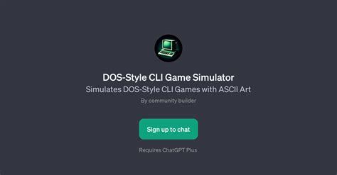 Dos Style Cli Game Simulator Dos Style Game Simulation Taaft