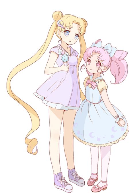 Serena And Rini Sailor Moon Photo 38249844 Fanpop