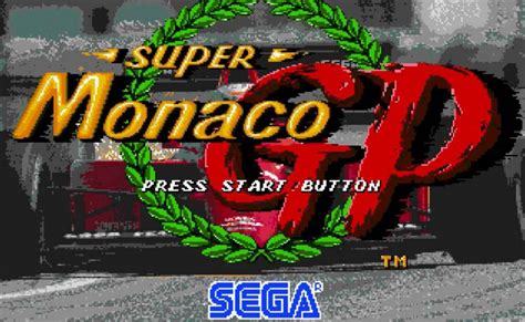 Super Monaco Gp Sega Mega Drive Password E Codici Retrogames Planet