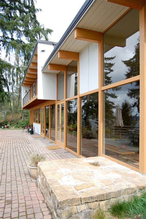 Mid Century Modern Addition And Remodel Modern Exterior Seattle