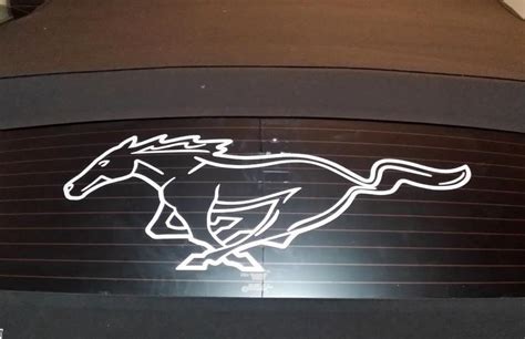 Mustang Pony Horse Ford Decal Sticker Ubicaciondepersonascdmxgobmx
