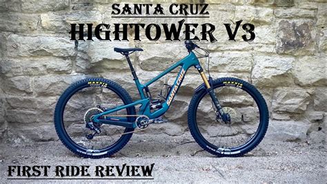 2023 Santa Cruz Hightower V3 First Ride Is It Better Youtube
