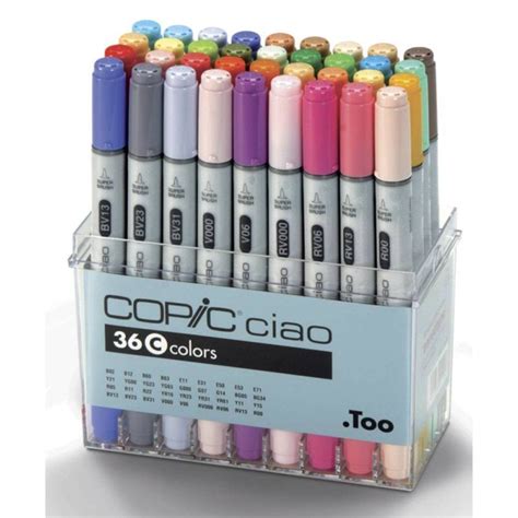 Set Marker Copic Ciao 36 Culori C Complex Art