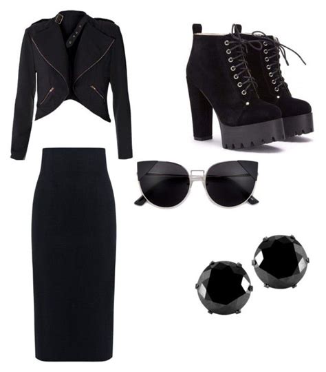 Bad A By Clairevcapek On Polyvore Featuring Polyvore Moda Style 10