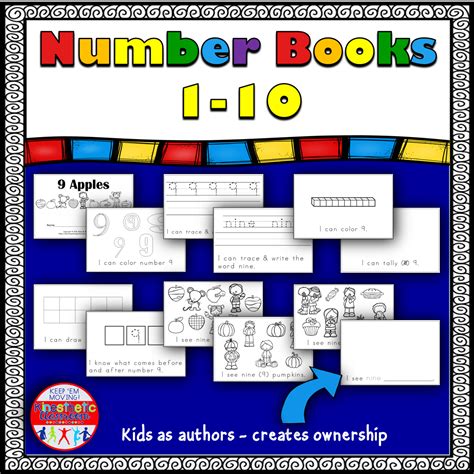 Number Books 1 10 Made By Teachers
