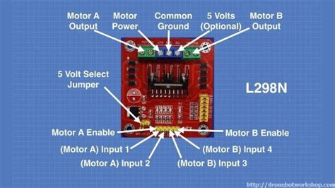 Controlling Dc Motors With The L298n Dual H Bridge And An Arduino
