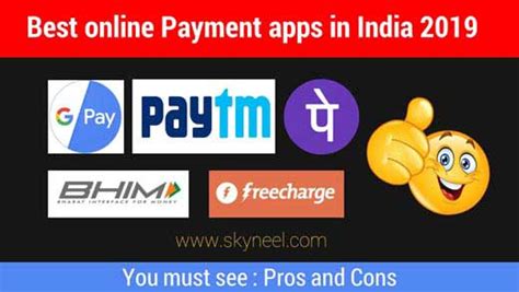 Here is a list of. 5 Best Online Payment Apps in India 2019 - Updated Online ...