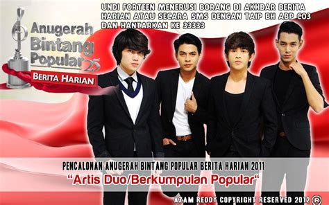 Amerika 2 jam yang lepas. FORTEEN Official Site: Undi FORTEEN di Anugerah Bintang ...