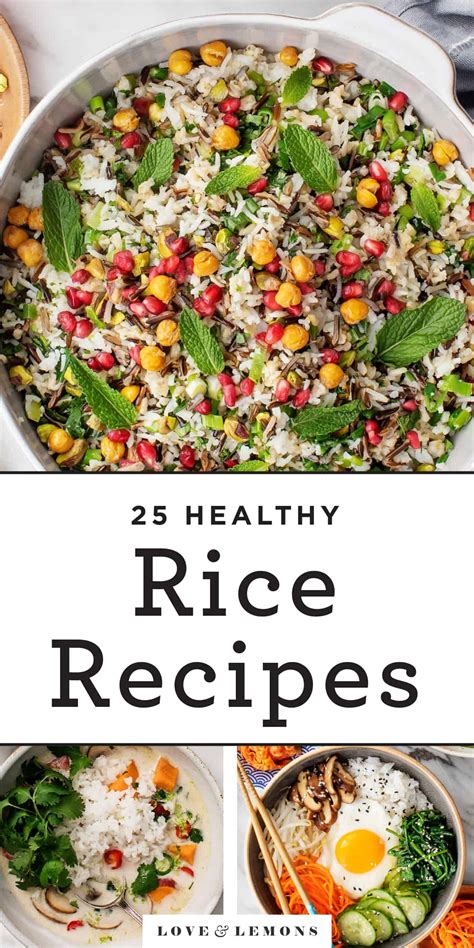25 Healthy Rice Recipes Love And Lemons