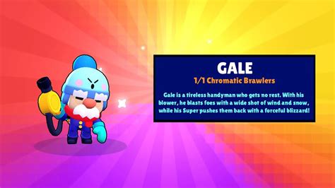 Go to leaderboards or social tab, visit any profile and grab. Brawl Stars (Brawl Pass!!) Gale Unlocked !! Gameplay ...