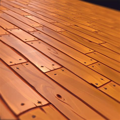 Artstation Wooden Planks Texture