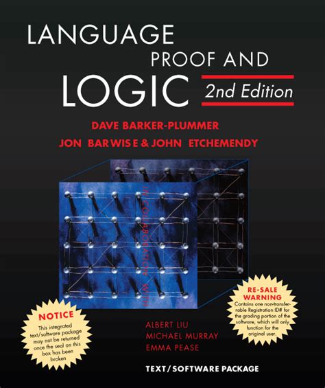 Language Proof And Logic Second Edition