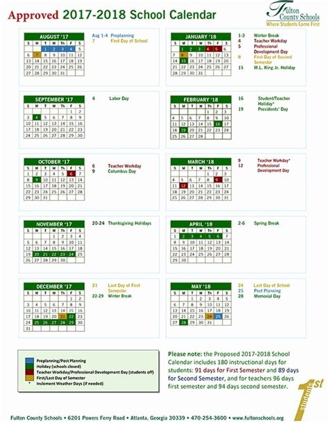Incredible School Calendar Gwinnett County School Calendar Calendar