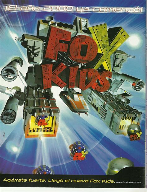 Publicidad Grafica De Fox Kids De 1999