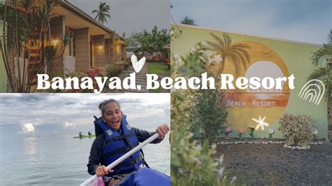 Banayad Beach Resort Tambong Gloria Youtube