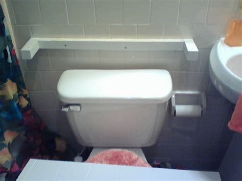 What Can I Use As A Table Over My Toilet Since There Is No