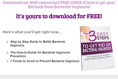 Learn How To Get Rid Of Your Bacterial Vaginosis Naturally Bacterial