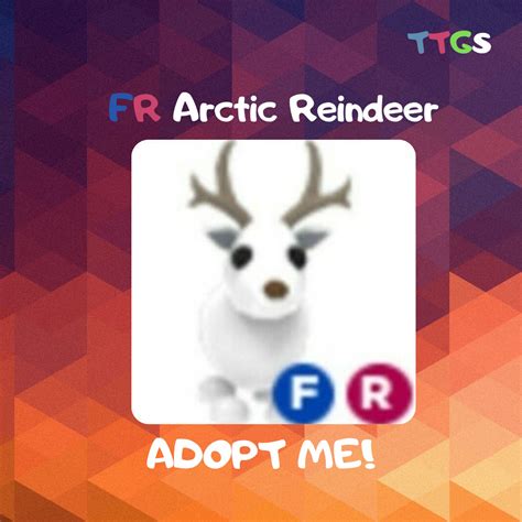 Fr Arctic Reindeer Adopt Me Roblox Etsy