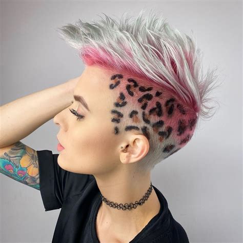 The 50 Coolest Shaved Hairstyles For Women Hair Adviser Half Shaved