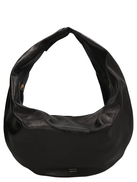 Khaite The Medium Olivia Hobo Shoulder Bag In Black Lyst