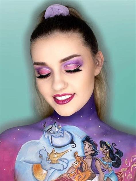 Amazing Makeup Artists Can Transform Herself Into Anything Trendy Art