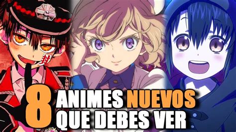 8 Animes Que Tienes Que Ver De La Temporada Invierno 2020 Youtube