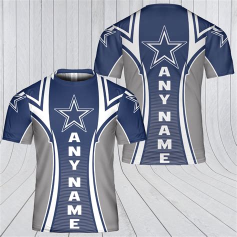 Personalized Dallas Cowboys Full Printing Shirt Custom Dallas Etsy