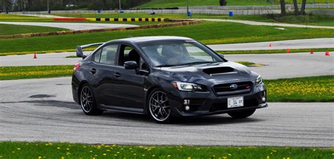Updated With 20 Sexy New Photos Track Test Review 2015 Subaru Wrx Sti