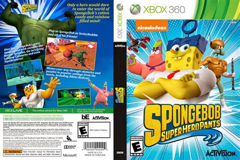 Spongebob Hero Pants Xbox 360 Ultra Capas