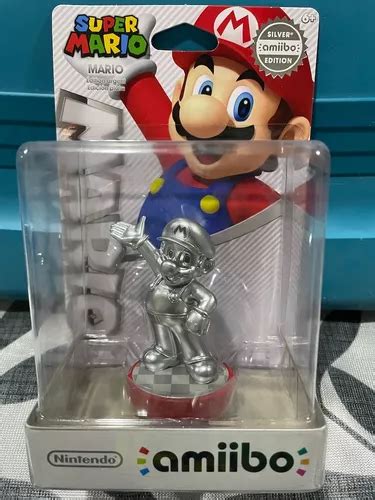 Mario Silver Edition Amiibo Linea Super Mario Meses Sin Intereses