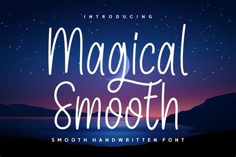 Magical Smooth Font By Andrian Dehasta · Creative Fabrica